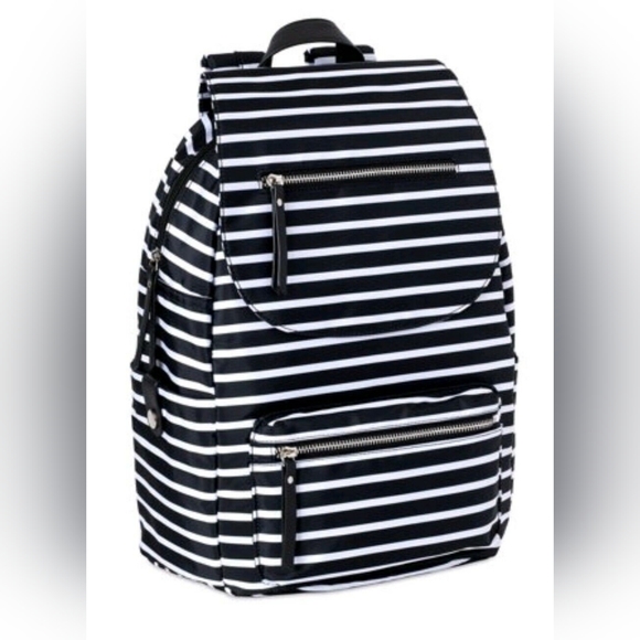 Striped backpack - Picture 3 of 7